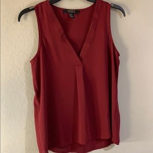 Forever 21 red blouse